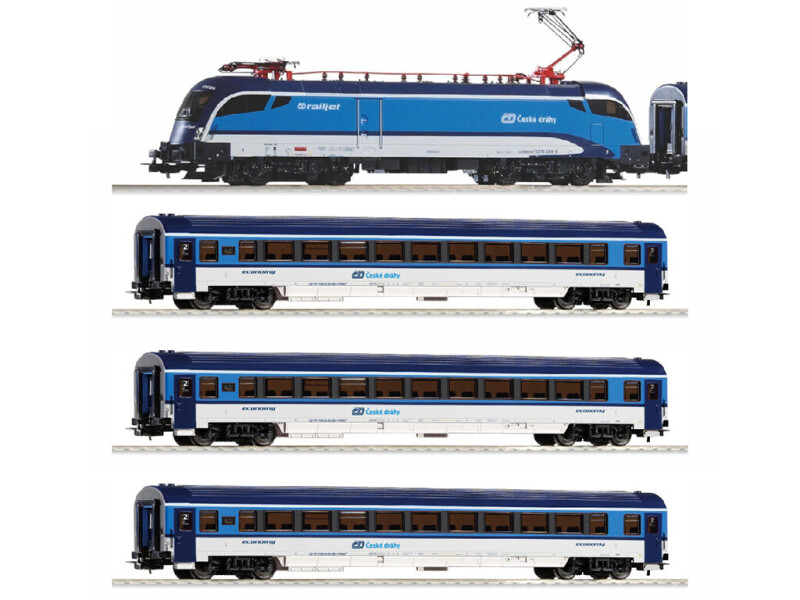 Piko Startovací sada Osobní vlak Taurus Railjet IC ČD VI - 57179